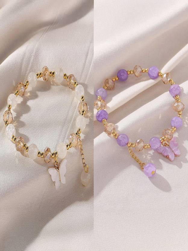 Crystal, Glass Bracelet - View 2